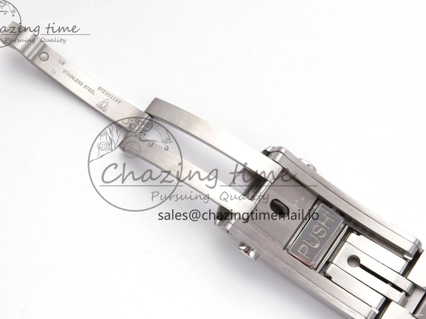 0306 Seamaster 300m Chrono SS YG OMF 1:1 Best Edition Blue Dial on SS YG Bracelet A Seasonal 7691